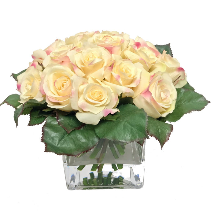 Fiori finti sembrano veri lattici Vero tocco Rose 10 steli per la  decorazione del matrimonio domestico Composizione floreale 19 colori -   Italia
